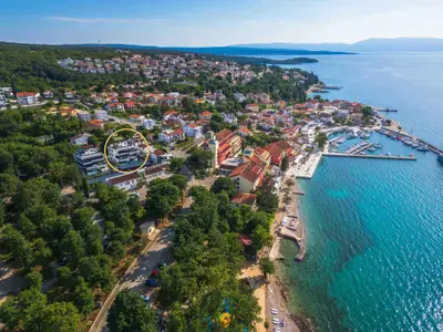 Ferienwohnung für 8 Personen (95 m²) in Njivice 6/10