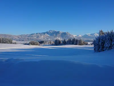 Blick in die Winterlandschaft