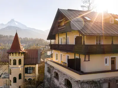 Hausansicht über Berchtesgaden