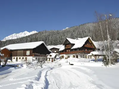 Bauernhof Winter