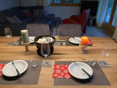 Fondue / es gibt auch einen Racletteofen