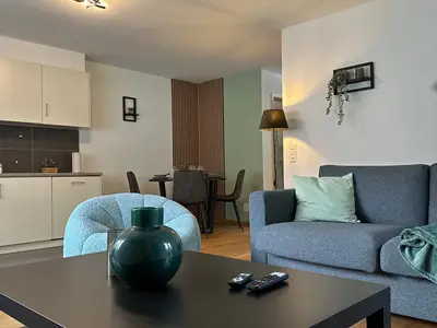 Wohnbereich und Essbereich