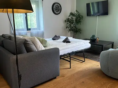 Sicht auf Wohnbereich