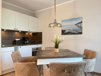 Essecke im Küchenbereich