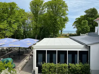 Meerblick vom Balkon