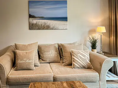 Wohnzimmer mit Sofaecke