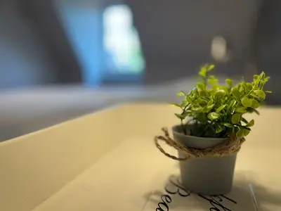 dekoratives Detail im Schlafzimmer