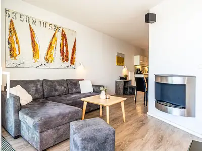 Wohnzimmer mit Sofaecke