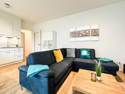 Wohnzimmer mit Sofaecke