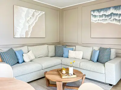 Wohnzimmer mit Schlafcouch