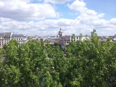 Sicht von der Wohnung