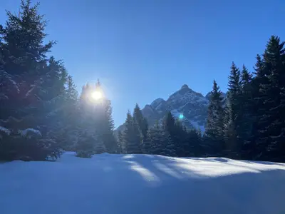 Schönberg im Winter 1