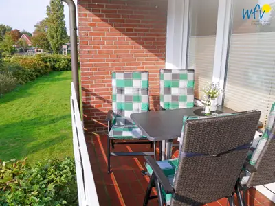 Balkon Blick-ins-Grüne