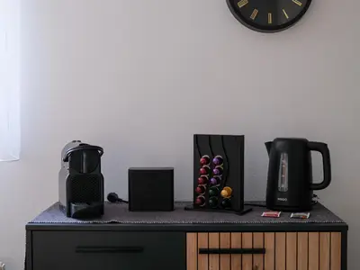 Kaffeemaschine und Teekocher