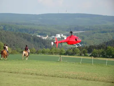 Modellflughafen oberhalb von Alsbach