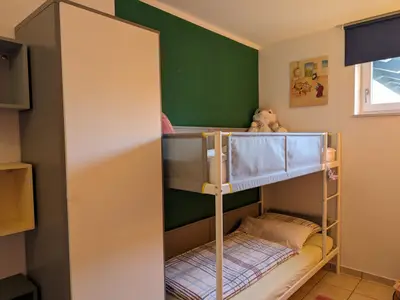Kinderzimmer mit Etagenbett