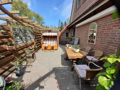 Terrasse n. Strandkorb