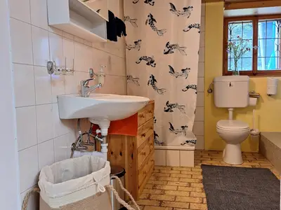 Einfaches und praktisches Bad