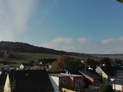 Ausblick vom Balkon
