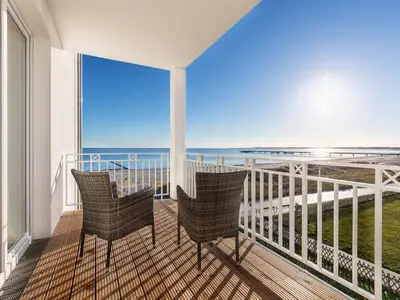 Balkon 2 mit Blick auf die Ostsee