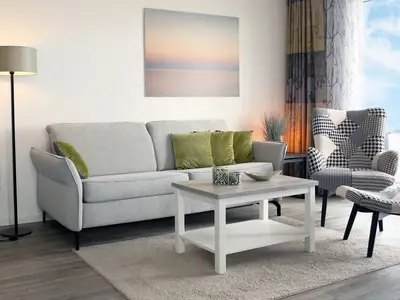 Wohn-Essbereich mit Couch