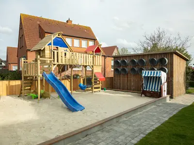 Großer Garten mit Speilbereich