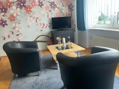 Schlafzimmer, FeWo-Grüne Weite