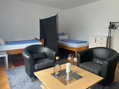 Schlafzimmer, FeWo-Grüne Weite