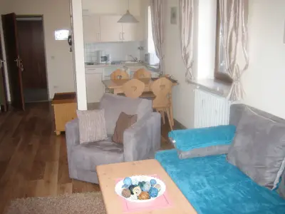 Küche und Essbereich des App. Nr. 24