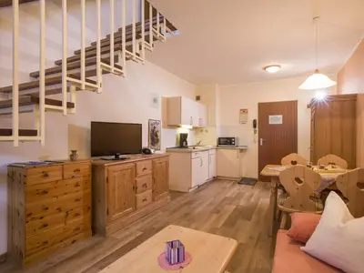 Küche und Essbereich