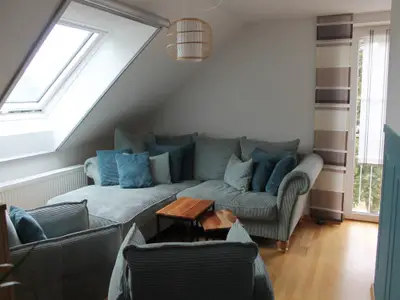 Wohnzimmer, FeWo Himmelsblick