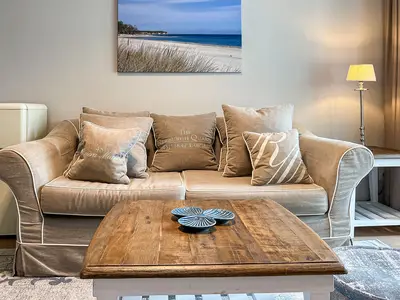 Wohnbereich mit Sofa