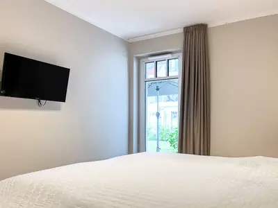 Doppelbett im Schlafzimmer