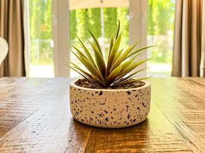 Wohnzimmer mit dekorativem Detail