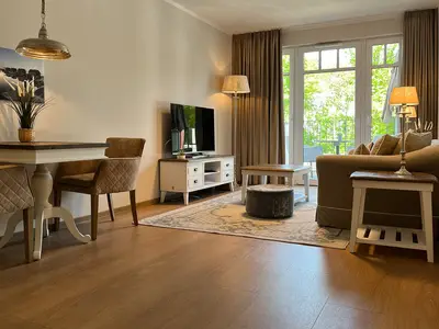 Blick zum Wohnbereich