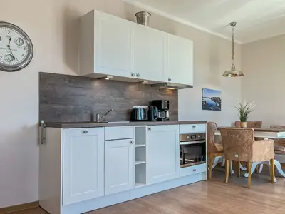 Küchenzeile im Wohnbereich