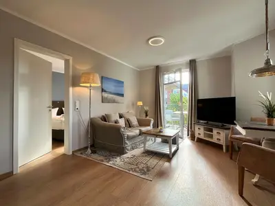 Blick in den Wohn- und Essbereich