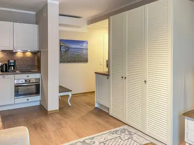 Kleiderschrank im Wohnbereich