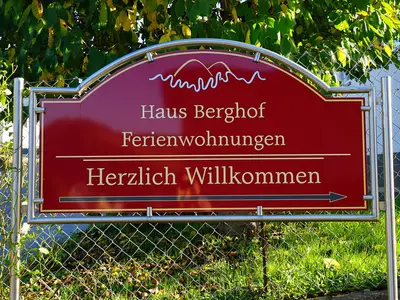 Herzlich Willkommen im Haus Berghof