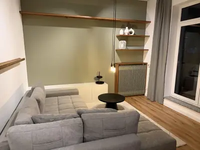 Wohnzimmer beleuchtet