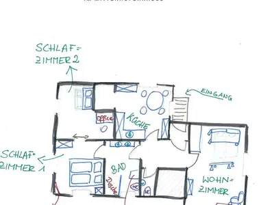 Ferienwohnung für 6 Personen (80 m²) 3/9