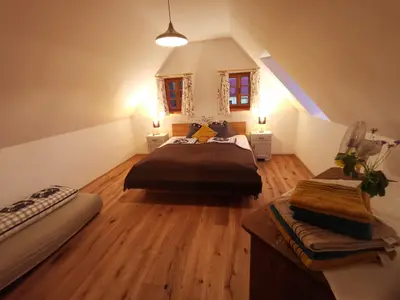 Schlafzimmer Ferienhaus Grabenhansl, Bauernhaus