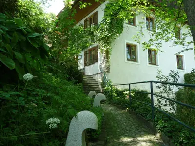 Ferienwohnung Thalhauser_Aufgang