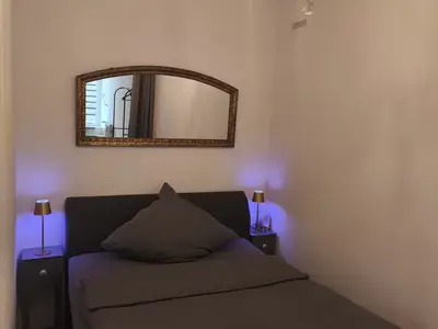 Schlafnische, Boxspringbett, 140cm