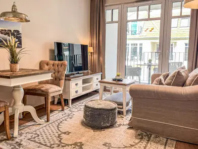 Blick zum Wohnbereich