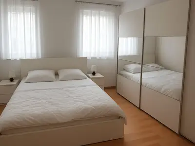 Ferienwohnung Deichblick Zingst Schlafzimmer