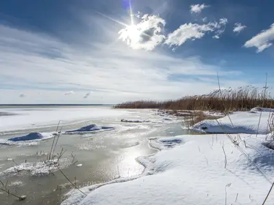Ferienwohnung Deichblick Zingst Winter
