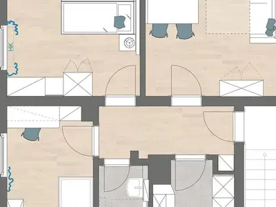 Ferienwohnung für 5 Personen (60 m²) in Guben 9/9