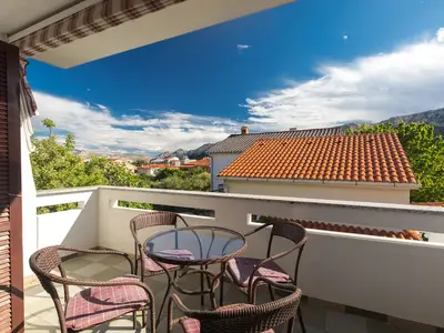 Ferienwohnung für 4 Personen (57 m²) in Baška 1/10