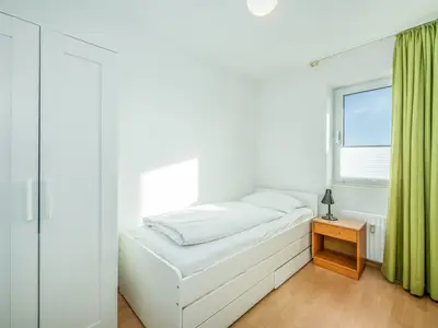 Schlafzimmer mit Einzelbett